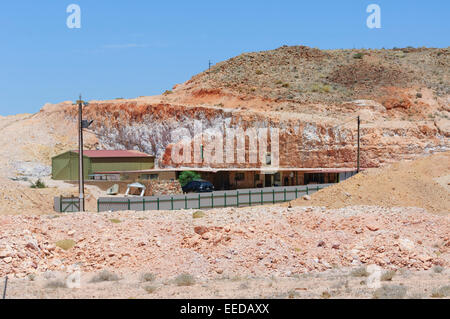 Underground Private Property, Coober Pedy, South Australia, SA, Australia Stock Photo