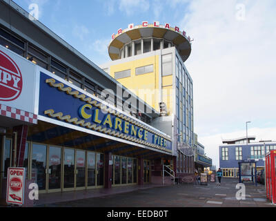 Clarence pier amusements, Southsea, Portsmouth, England Stock Photo