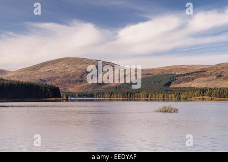 Loch Riecawr in the Galloway Forest Park, Scotland. Stock Photo