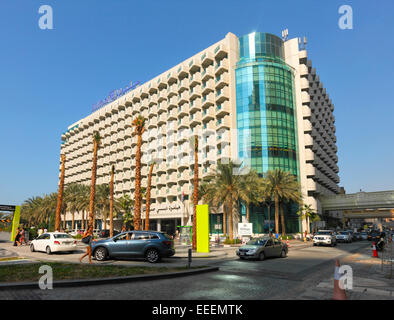 Dubai Hilton hotel, Marina, JBR Stock Photo