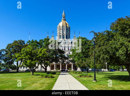 Conecticut State Capitol building, Hartford, Connecticut, USA Stock Photo