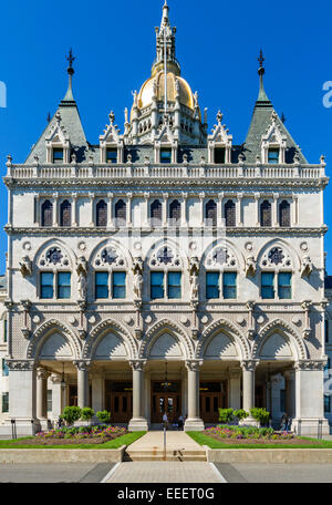 Conecticut State Capitol building, Hartford, Connecticut, USA Stock Photo