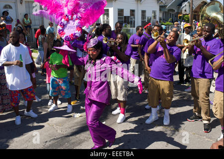 Parade, New Orleans, Louisiana Stock Photo