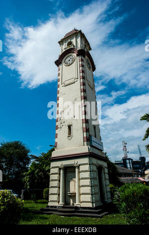 The Khan Clock Tower in Colombo, Sri Lanka. Stock Photo