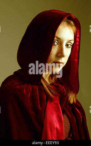 Little red riding hood Stock Photo