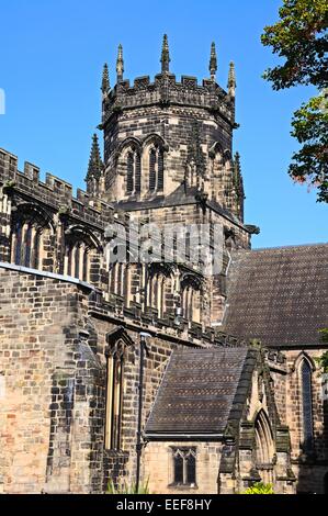 Collegiate Church of St Mary, Stafford, Staffordshire, England, UK, Western Europe. Stock Photo