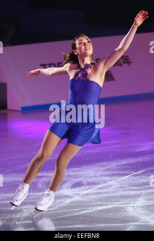 st Yoyogi Gymnasium, Tokyo, Japan. 16th Jan, 2015. Laura Lepisto, JANUARY 16, 2015 - Figure Skating : Medal Winners Open 2015, Women's Free Skating at 1st Yoyogi Gymnasium, Tokyo, Japan. Credit:  AFLO SPORT/Alamy Live News Stock Photo