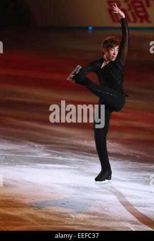 st Yoyogi Gymnasium, Tokyo, Japan. 16th Jan, 2015. Nobunari Oda, JANUARY 16, 2015 - Figure Skating : Medal Winners Open 2015, Men's Free Skating at 1st Yoyogi Gymnasium, Tokyo, Japan. Credit:  AFLO SPORT/Alamy Live News Stock Photo