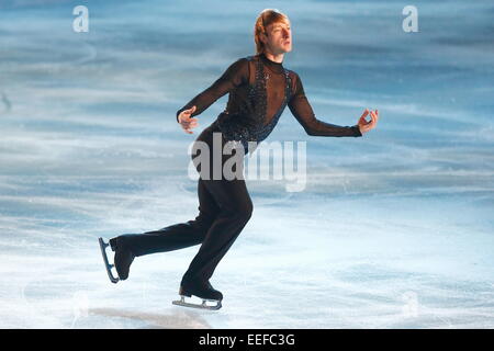 st Yoyogi Gymnasium, Tokyo, Japan. 16th Jan, 2015. Evgeni Plushenko, JANUARY 16, 2015 - Figure Skating : Medal Winners Open 2015, Men's Free Skating at 1st Yoyogi Gymnasium, Tokyo, Japan. Credit:  AFLO SPORT/Alamy Live News Stock Photo