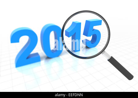 Clear view in 2015 Stock Photo