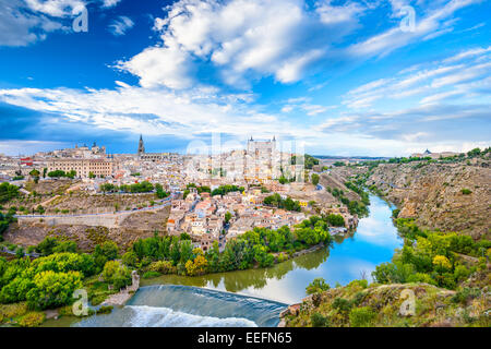 Toledo, Spain old town city skyline. Stock Photo