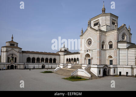 Milan, Italy, Famedio, Hall of Fame, the Cimitero Monumentale Stock Photo