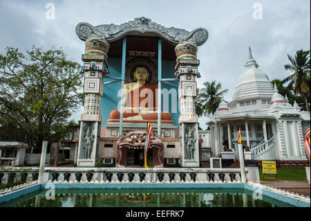 Angurukaramulla Temple in Negombo town north of Colombo, Sri Lanka. Stock Photo