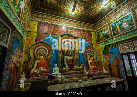 Angurukaramulla Temple in Negombo town north of Colombo, Sri Lanka. Stock Photo