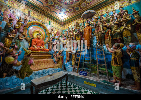 Angurukaramulla Temple in Negombo town north of Colombo, Sri Lanka. Stock Photo