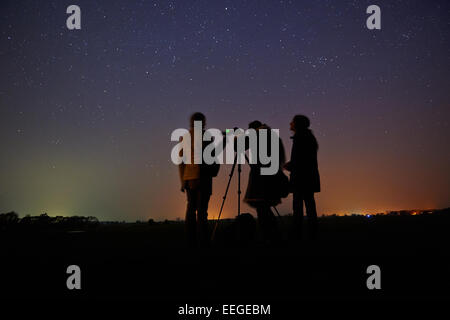 Havelaue, Germany, starry sky Stock Photo - Alamy