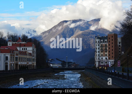 Sochi Rosa Khutor Krasnaya Polyana Stock Photo