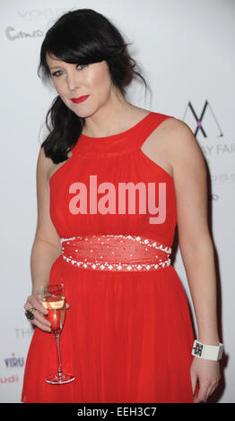 London, UK. 18th Jan, 2015. Alice Lowe attends the London Critics Circle Film Awards at Mayfair Hotel. Credit:  Ferdaus Shamim/ZUMA Wire/Alamy Live News Stock Photo