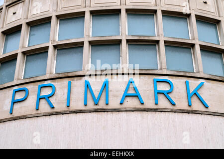 Primark store and sign, Broadmead Bristol, UK Stock Photo