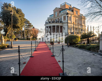 Restaurant Casina Valadier in Villa Borghese, Rome Stock Photo