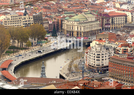 Arriaga Theater, Bilbao, Biscay, Basque Country, Euskadi, Spain, Europe Stock Photo