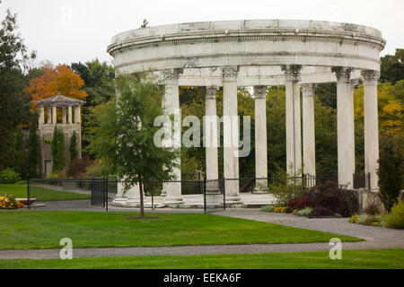 Untermyer gardens conservancy in Yonkers NY Stock Photo