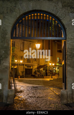 Square de la Babote, Montpellier, France Stock Photo