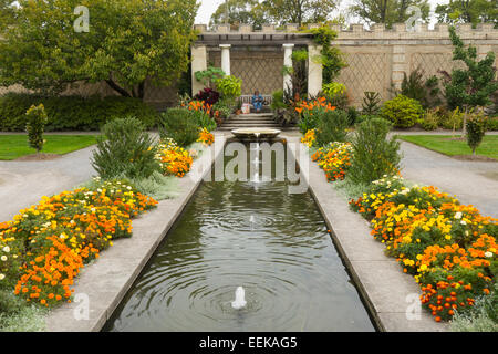 Untermyer gardens conservancy in Yonkers NY Stock Photo