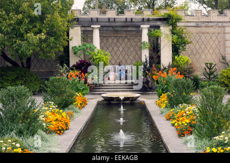 Untermyer gardens conservancy in Yonkers NY Stock Photo