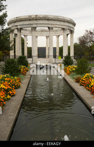 Untermyer gardens conservancy in Yonkers NY Stock Photo