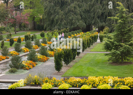 Untermyer gardens conservancy in Yonkers NY Stock Photo