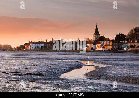 A view of Bosham Village. Stock Photo