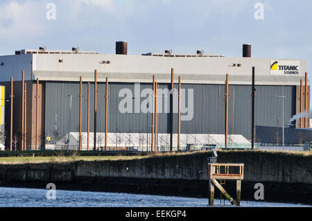 Titanic Film Studios, principle location for a number of Hollywood films as well as HBO's Game of Thrones. Stock Photo