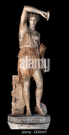 Statue of Wounded Amazon ( Amazons female warriors in Greek mythology ) Sculpture Roman From an original by Phidias. Head: replica of that of the Amazon by Polykleitos Marble cm 197 Roman Rome Capitoline Museum Italy Italian Stock Photo