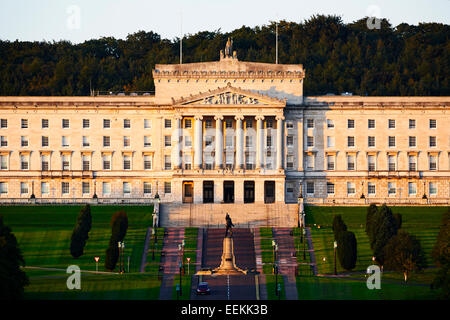 stormont parliament buildings seat of the local government in northern ireland Stock Photo