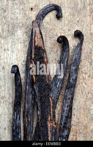 vanilla pods high resolution image Stock Photo