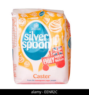 Packet Of Silver Spoon Caster Sugar Stock Photo