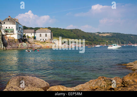 The seaside village of Cawsand on the Rame Peninsula Cornwall England UK Europe Stock Photo