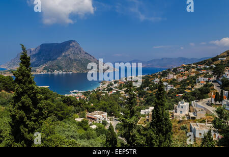 Kalymnos island view in Greece Stock Photo
