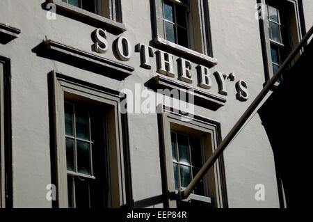 Sotheby's, New Bond Street, London, England, UK Stock Photo