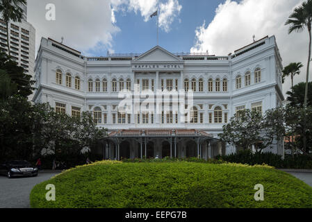 Historic Raffles Hotel, Singapore. Stock Photo