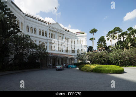 Historic Raffles Hotel, Singapore. Stock Photo