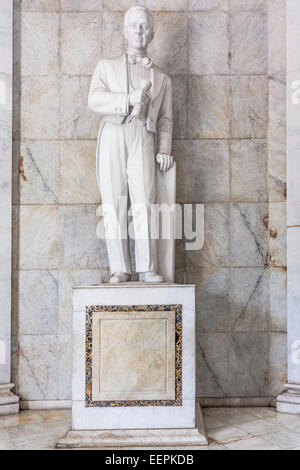 Francisco del Rosa, Los Trinitarios, sculptor Nicholas Arrighini, The Altar de la Patria, Parque de la Independencia, (Puerta de Stock Photo