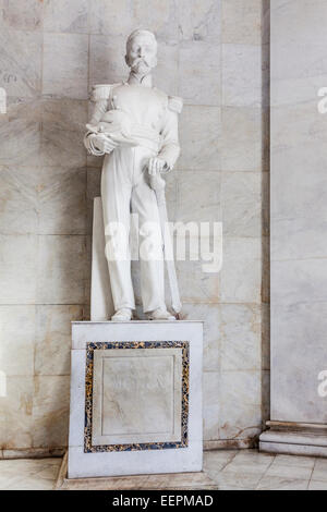 Matías Ramón Mella, Los Trinitarios, sculptor Nicholas Arrighini, The Altar de la Patria, Parque de la Independencia, (Puerta de Stock Photo