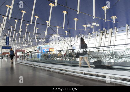 Shanghai Pudong International airport, China Stock Photo