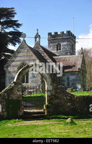 A view of Chettle church Dorset UK Stock Photo