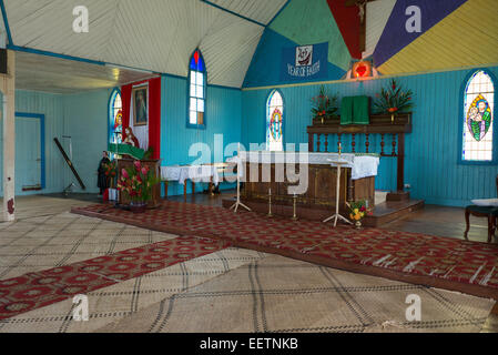 Fiji, Island of Ovalua, town of Levuka. First Colonial settlement and capital of Fiji in 1874. UNESCO World Heritage Site. Stock Photo