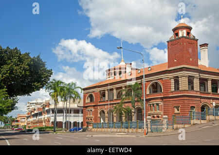 Former Townsville Customs House in colonial style on The Strand, north-eastern coast of Queensland, Australia Stock Photo