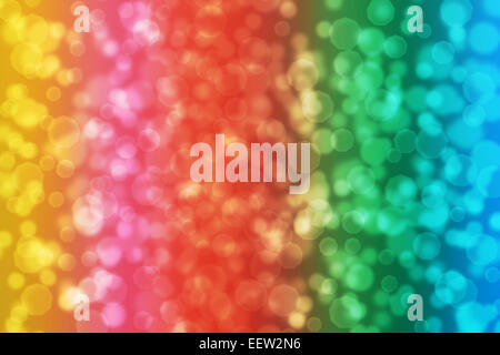Abstract multicolored bokeh background Stock Photo