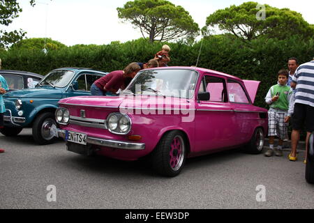 NSU 1000 on a carshow in Cavallino Treporti, Italy Stock Photo